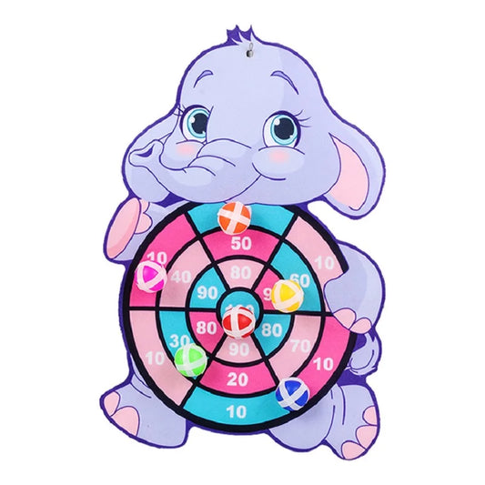 Sticky Ball Dart Board Baby Sports Game Toys For Children Outdoor Party Toys Target Sticky Ball Throw Educational Board Games