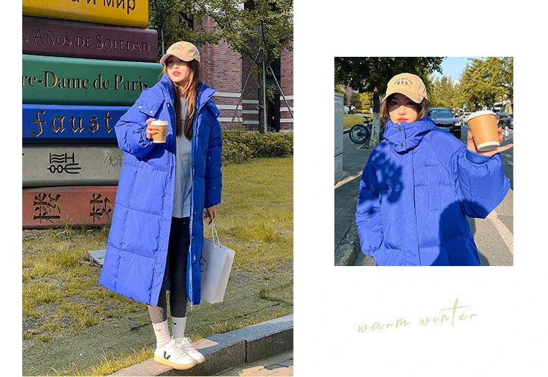 Winter Women's Cold Coat Parkas Hooded Long Padded Jacket Jacket Plus Size Super Hot Coat Cheap Wholesale Snow Outercoat Korean
