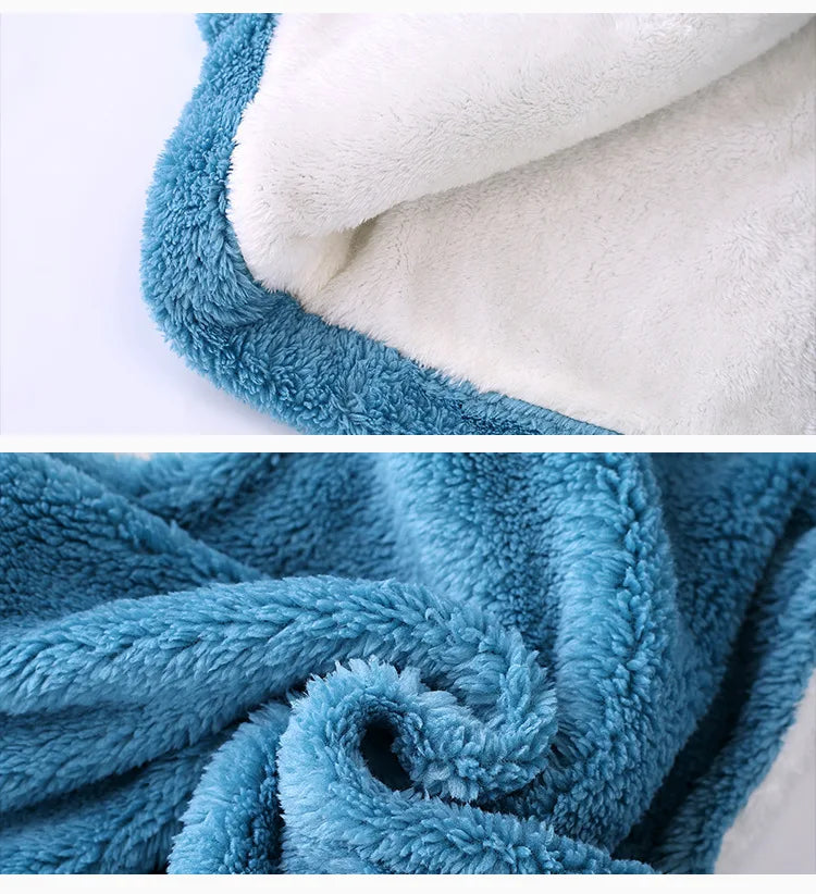 3-12 Years Spring Autumn Girls Vest Fleece Sleeveless Boy Coat Waistcoat Keep Warm Kids Outerwear Girls Jacket Children Clothing