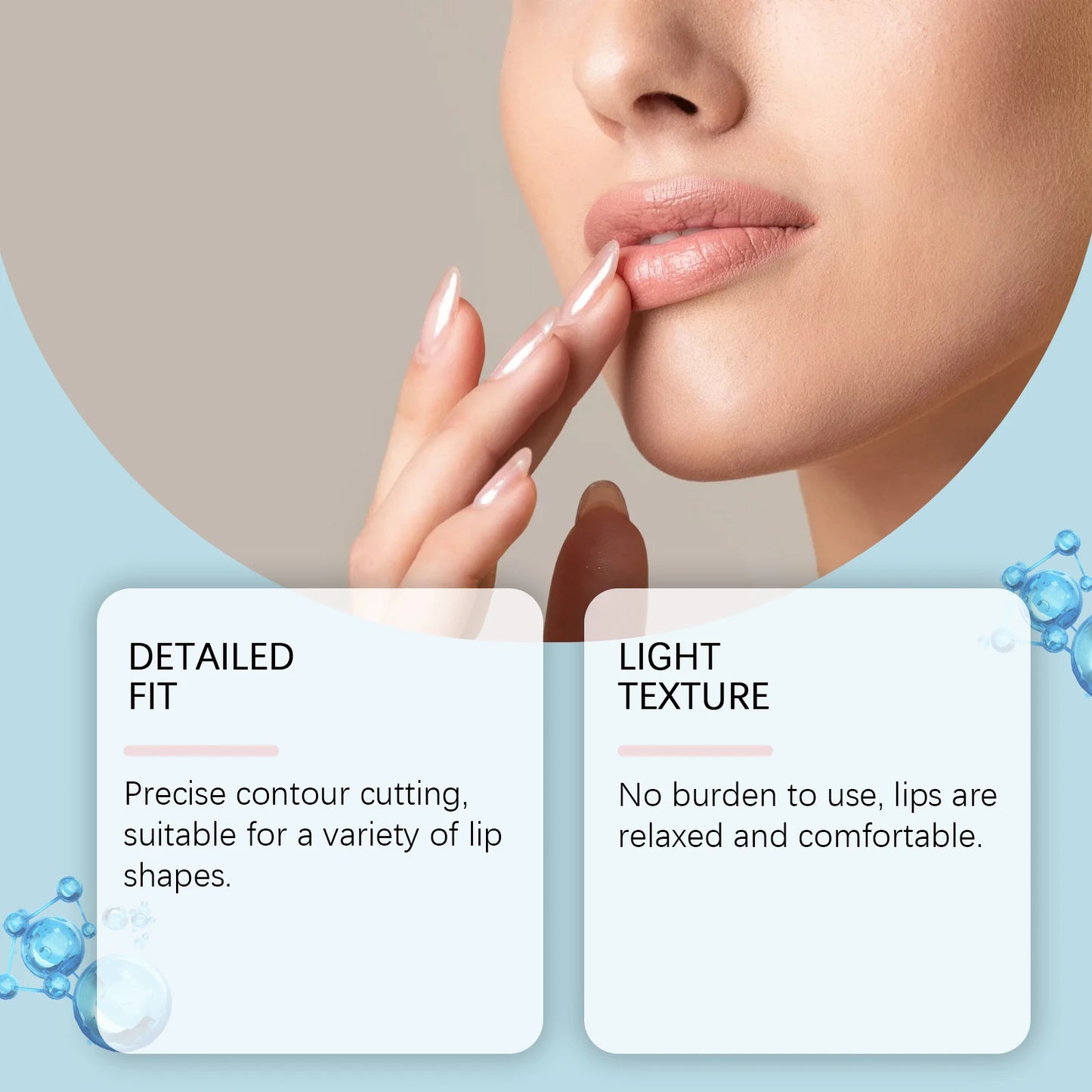 Anti Wrinkle Stickers for Lip Moisturizes Smooth Lifting Skin Fade Fine Lines Enhance Elasticity Improve Sagging Smile Lip Patch