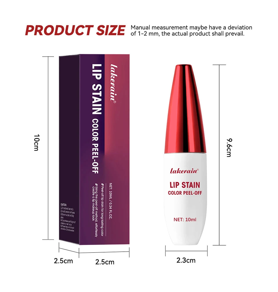 Lip Stain Peel Off 24 Hours Water Resistant Lipsticks Makeup Liquid Lipstick Matte Lipstick for Lips Stick Free Shipping Ink