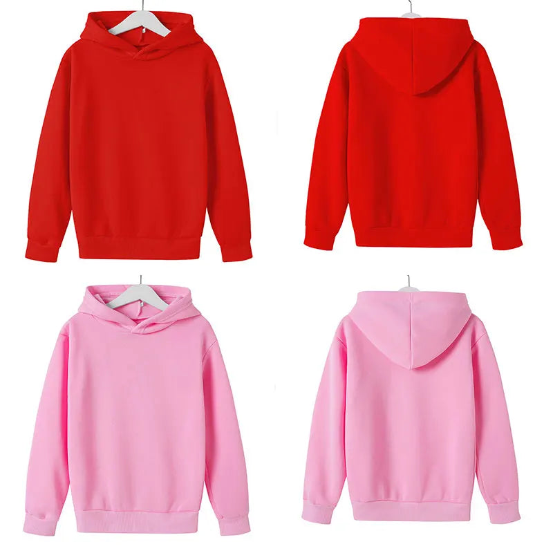 Children's Sportswear Sets: Loose Hooded Sweatshirts and Trousers for Children Aged 3 to 13. Gifts for Boys and Girls