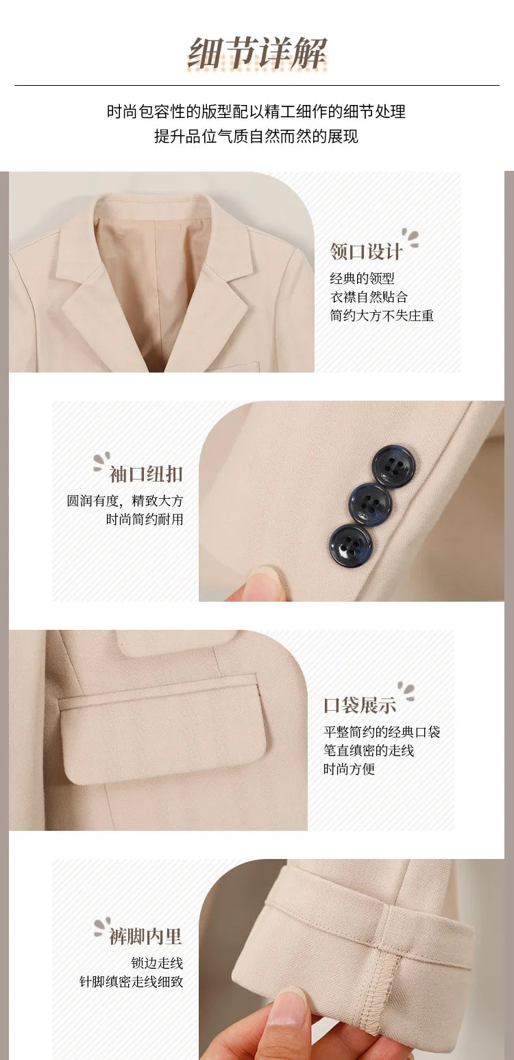 Child Boys Wedding Suit 1-14 Years Teenage Boy Suits Outfits Set Spring Autumn Elegant Boy Formal Piano Performance Costume Suit