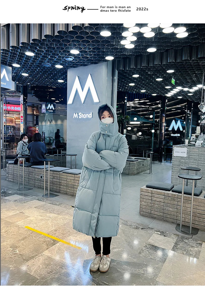 Winter Women's Cold Coat Parkas Hooded Long Padded Jacket Jacket Plus Size Super Hot Coat Cheap Wholesale Snow Outercoat Korean