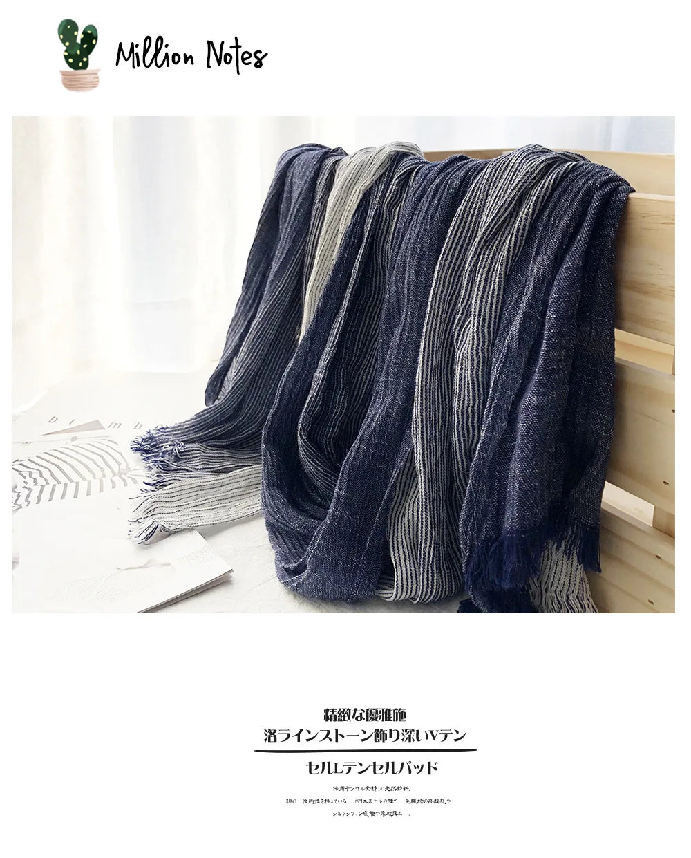 Cotton Linen Striped Scarf for Men Autumn Winter Men's Scarves Soft Warm Neckerchief Male Accessories Bufandas Shawls