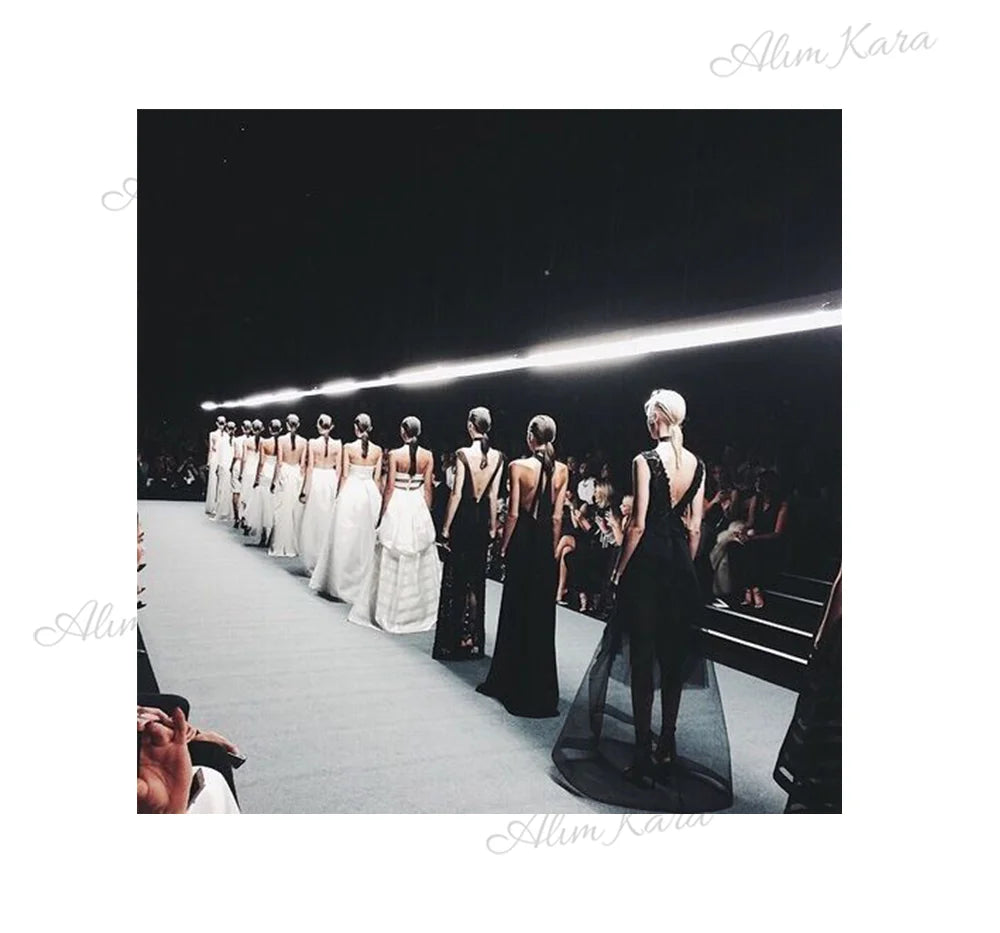 Alim Kara V-neck Ball Gown Wedding Dress 2026 Classic Beaded Satin customized Bridal Beach Princess B346 Party Vestido De Novia