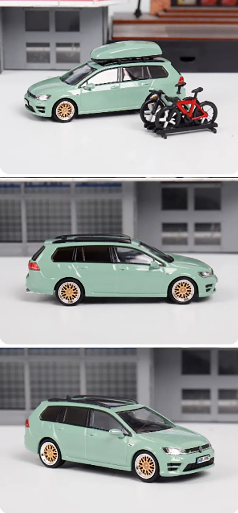 ZOOM 1:64 Scale VW Golf 7R 7 Generation Travel Car Alloy Car Model Classics Adult Souvenir Gift Static Display