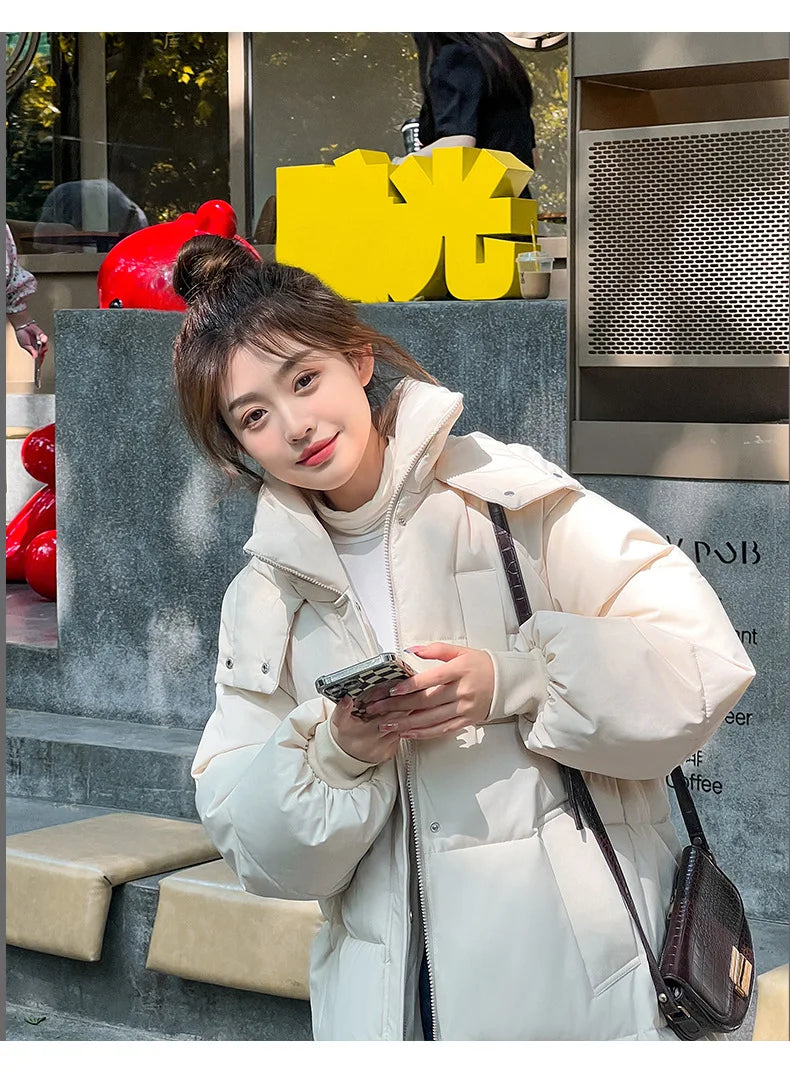 Winter Women's Cold Coat Parkas Hooded Long Padded Jacket Jacket Plus Size Super Hot Coat Cheap Wholesale Snow Outercoat Korean