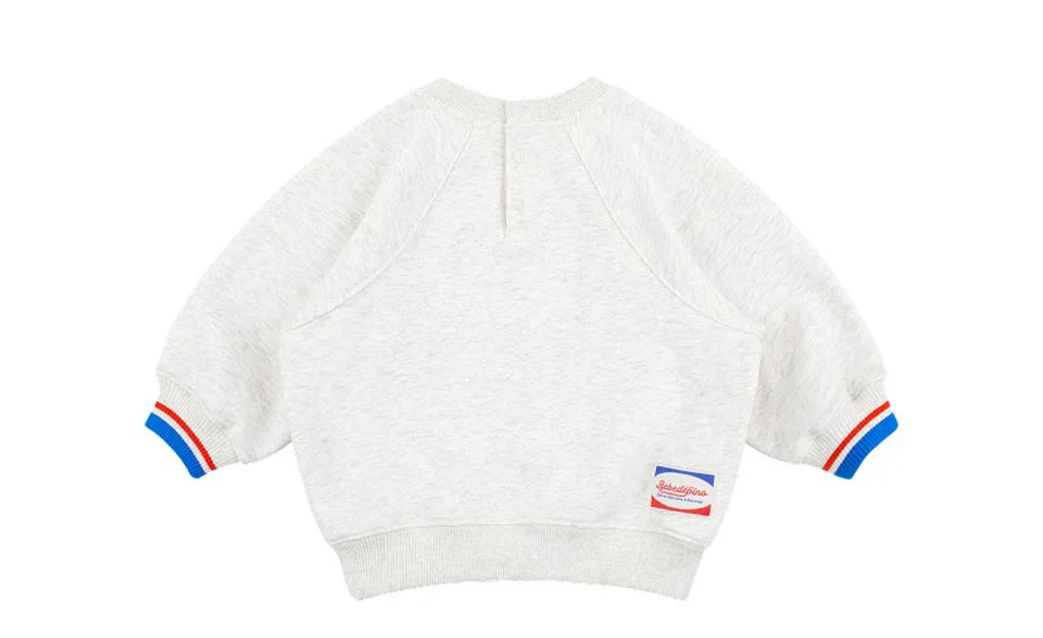 Autumn Kids Clothes Baby Girls hooded Jackets Cotton Sweatshirts Pants Sets Baby Boys Cartoon Coats Pullover Top Trousers Suits