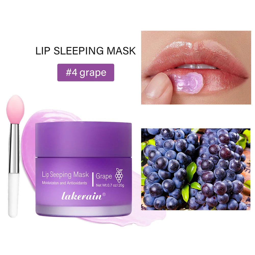 Lips Sleeping Hydrated Balm Nourishing Lip Mask Day Night Use Moisturize Protect Soften Lips Overnight Repair laneigemakeup