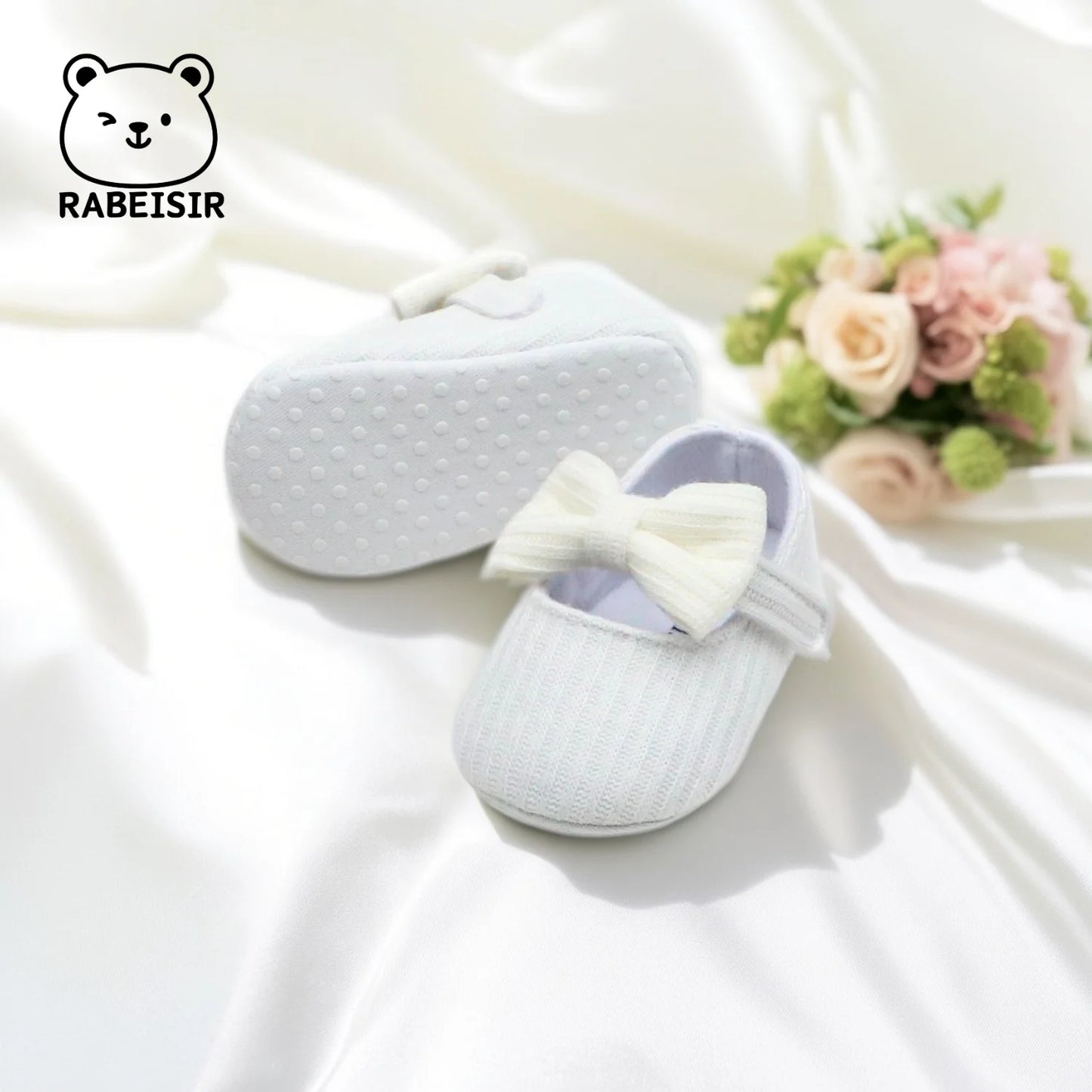 Baby girl shoes, princess shoes, baby walking shoes, soft sole, anti slip, 0-6-12-18 months