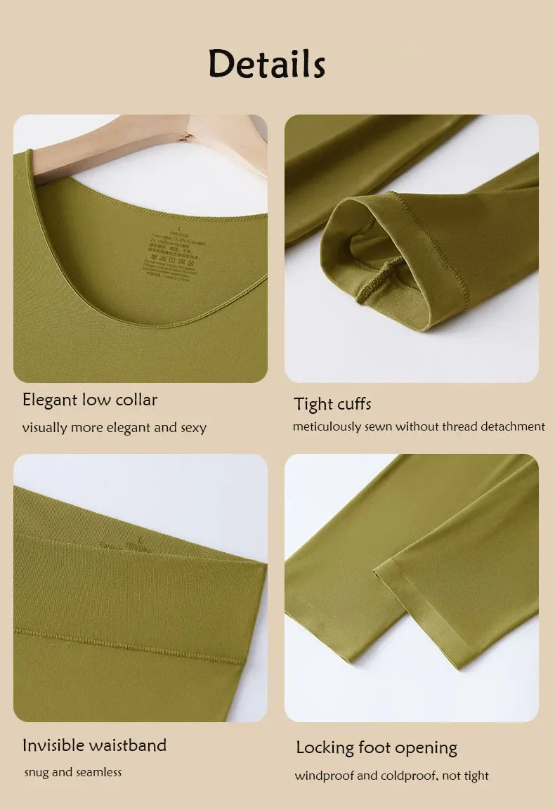 Winter Women Thermal Underwear Tops Keep Warm Long Sleeves Bottoming Shirt Pullover Elastic Female Basic Casual Thermal Tops