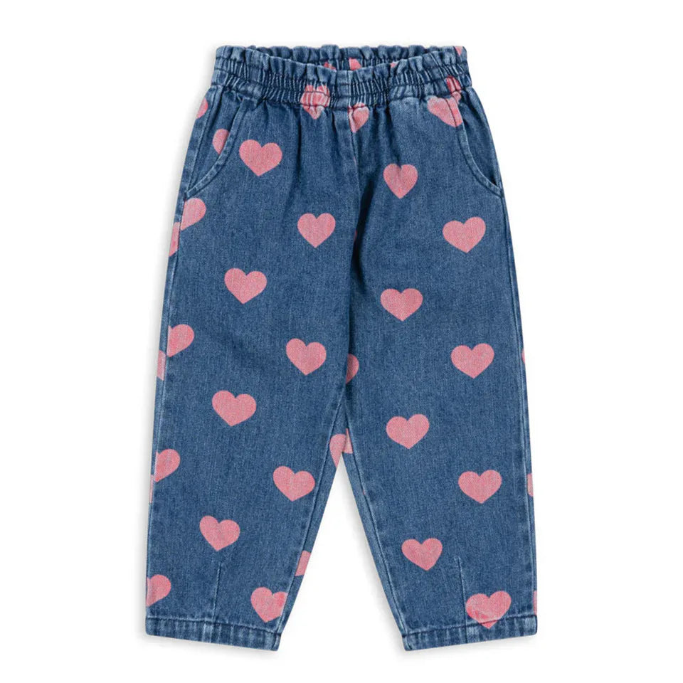 Spot 24 autumn/winter children's denim jacket pants set girls' denim overalls white shirt