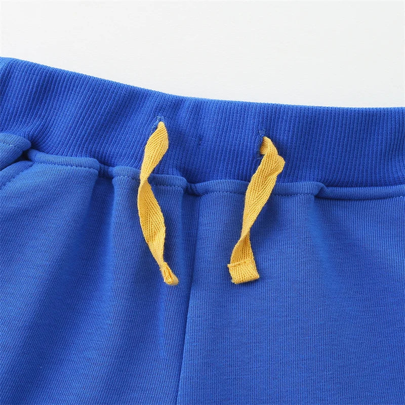 Jumping meters  New Arrival Children Sweatpants for Autumn Spring Plain Boys Girls Long Pants Fashion Sport Kids Trousers
