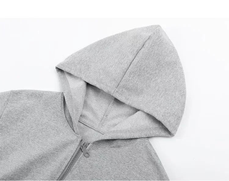 Children's hooded zipper with multiple colors to choose from, versatile sports jacket for boys and girls in spring and autumn