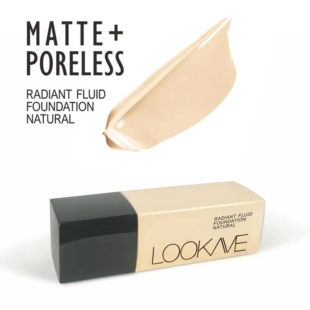 Concealer Waterproof Liquid Foundation For A Long Time Non-Irritating Natural & Even Matte Finish Perfect Nude Makeup