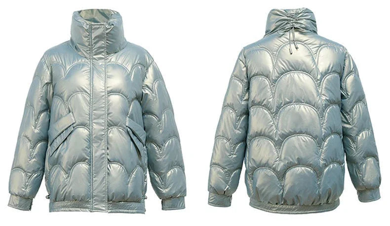 Warm Winter on Sale Down Coats for Women Short Luxury Outdoor Parkas Woman Clothes Youthful Offers Thick Lined 2025 Hot Jackets