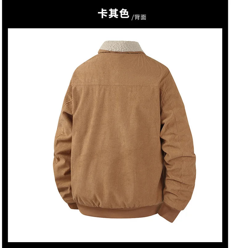 Winter Coat for Men Warm Lightweight Jackets Man Casual Fleeced Luxury Padding Clothing Fashion 2025 Deals Novelty In  Y2k style