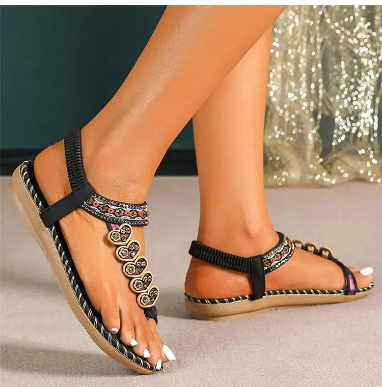 Shoes Sandals Women Summer Non-Slip Women Shoe Open Toe Sandals Ladies Wedge Women's Shoes Elegant Female Footwear Women Sandal