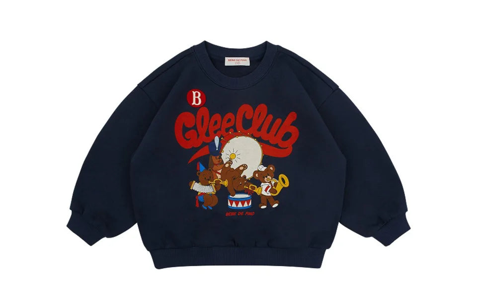 Autumn Kids Clothes Baby Girls hooded Jackets Cotton Sweatshirts Pants Sets Baby Boys Cartoon Coats Pullover Top Trousers Suits