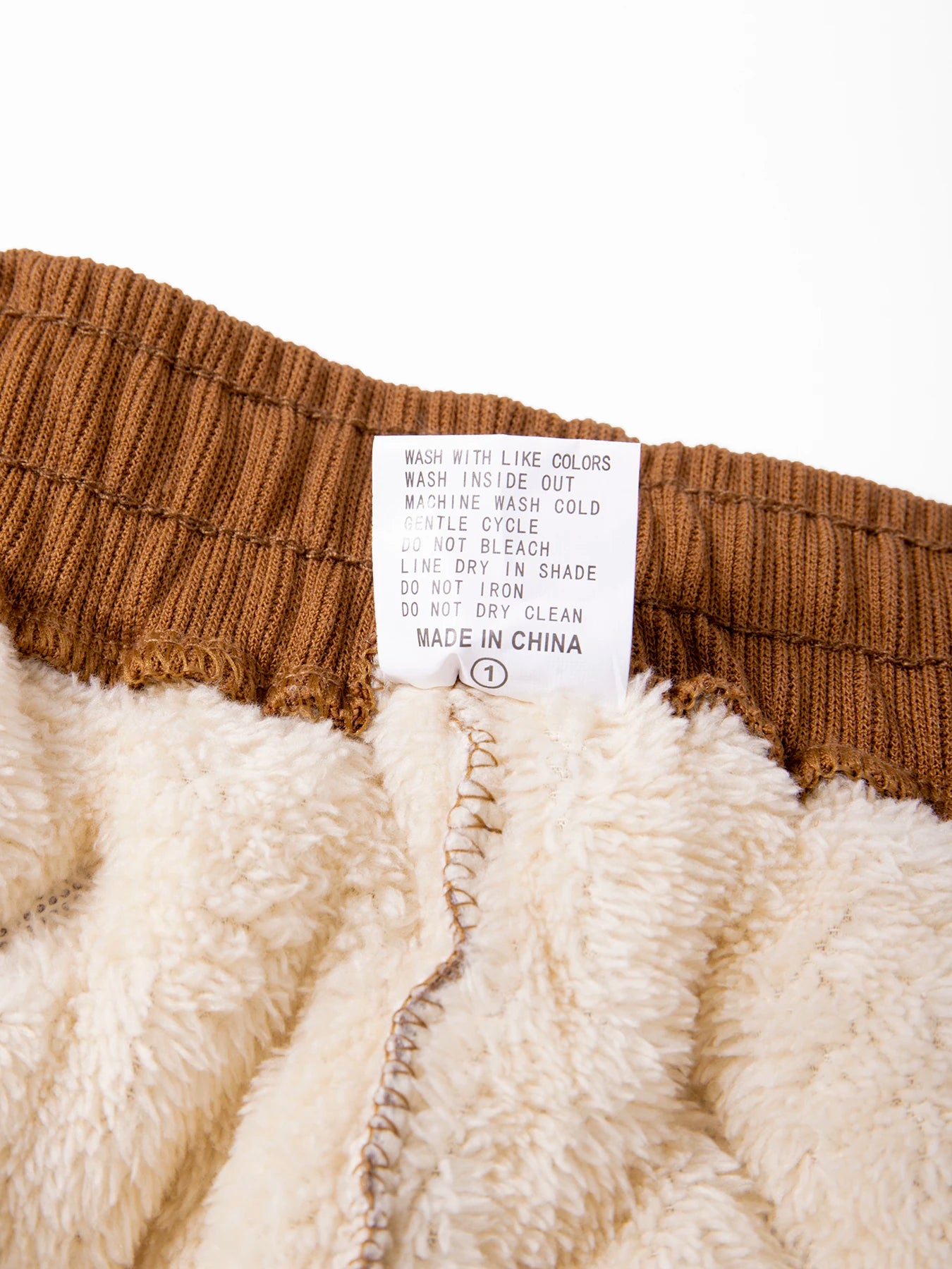 Winter Sweatwear Men's Plush Thick Fleece Sweatpant Lambswool Thermal Trousers Casual Pants Waterproof Windproof Warm Pants