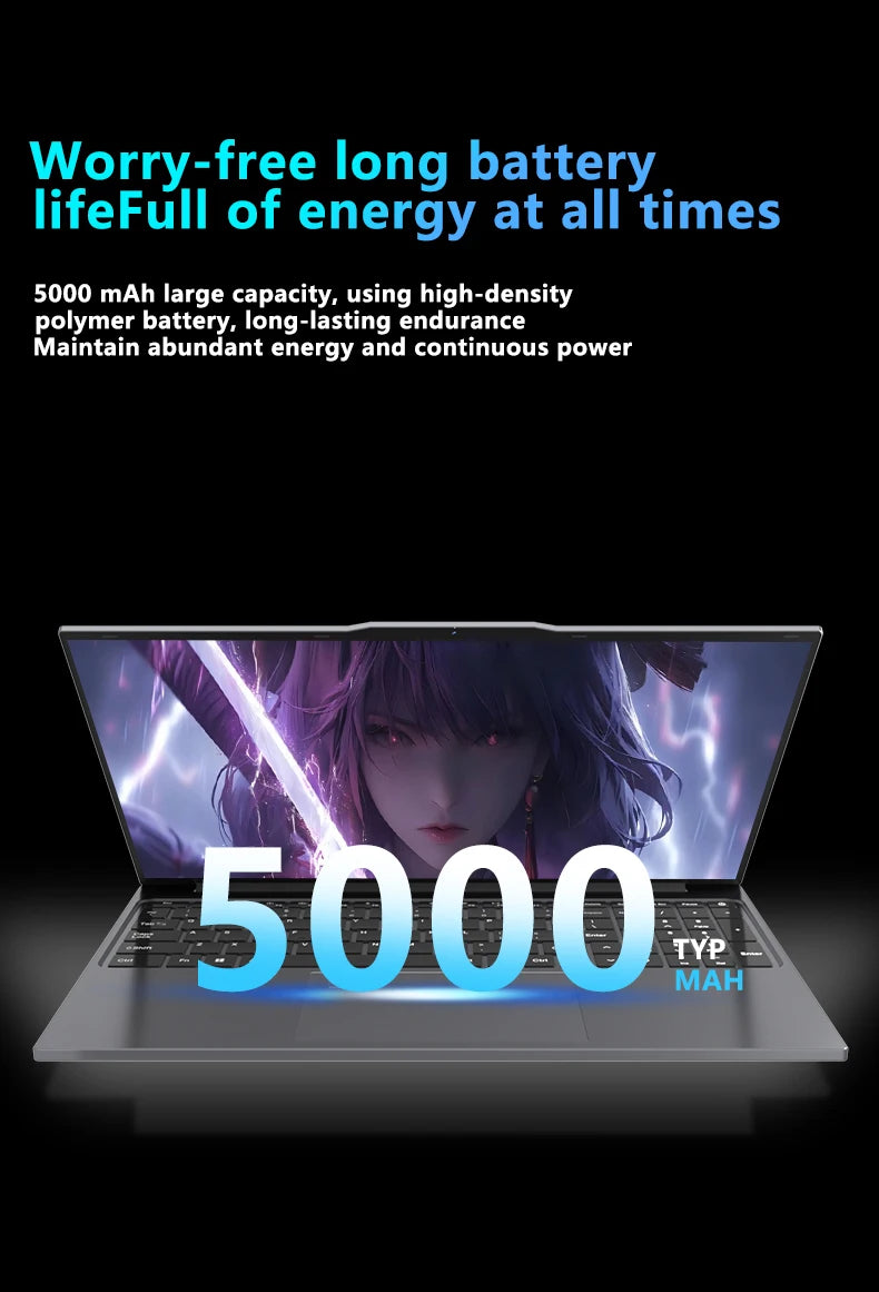 Xiaman 15.6" Intel Core i3 6100U Laptop Computer Windows 11 Pro 16GB RAM 512GB 1TB SSD Portable Notebook PC Office Study Laptops