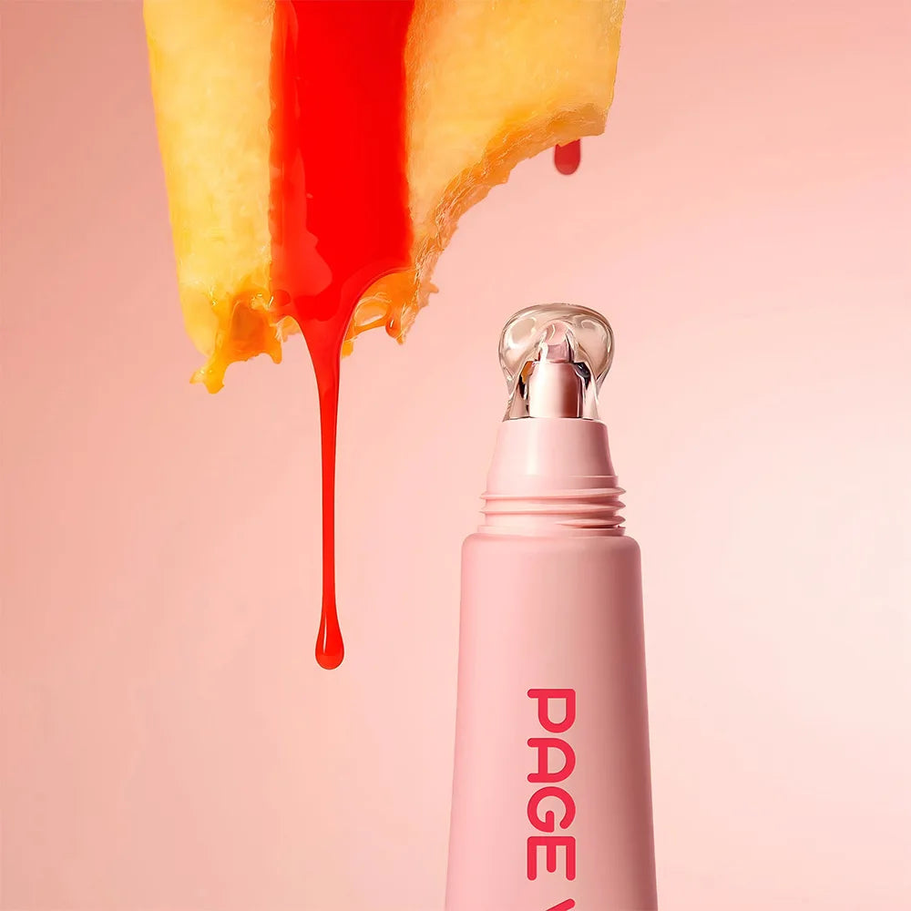 Lip Oil Set 4 Supports Long Lasting Nourishing and Moisturizing Mirror Doe Lips Anti-Dry Chapped Lipstick Set