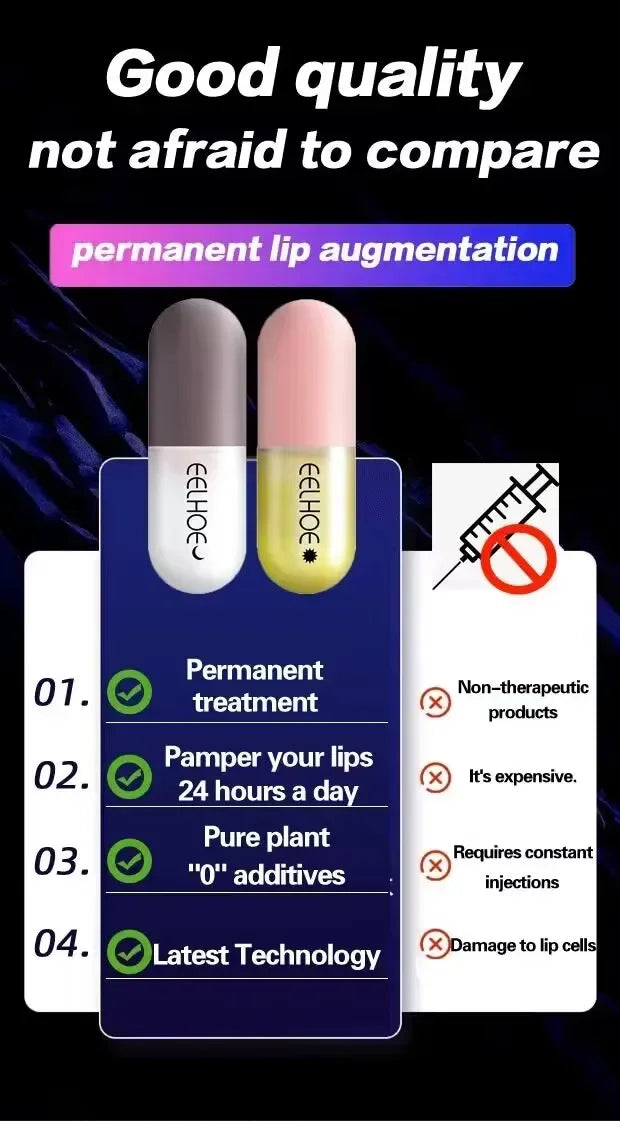 Lasting Lip Plumper Serum Increase Lips Elasticity Instant Volumising Oils Reduce Fine Lines Moisturizing Nourish Sexy Lip Care