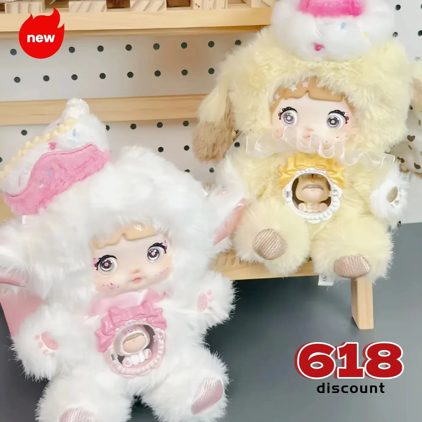 new Nommi V7 22cm One Bite Sweetheart Series Mystery Box Cute Dolls Kawaii Toys Gift Birthday Gift Caixa Caja Doll Pendant