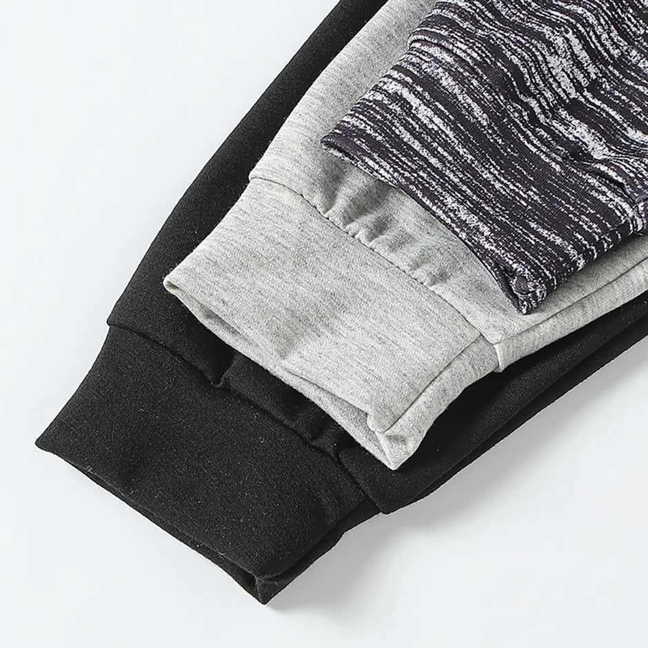 3/1 Piece Set Of Four Season Children's Sports Fashion Autumn Sweatpants For Boys And Girls Mixed With Multi Colored Harun Pants