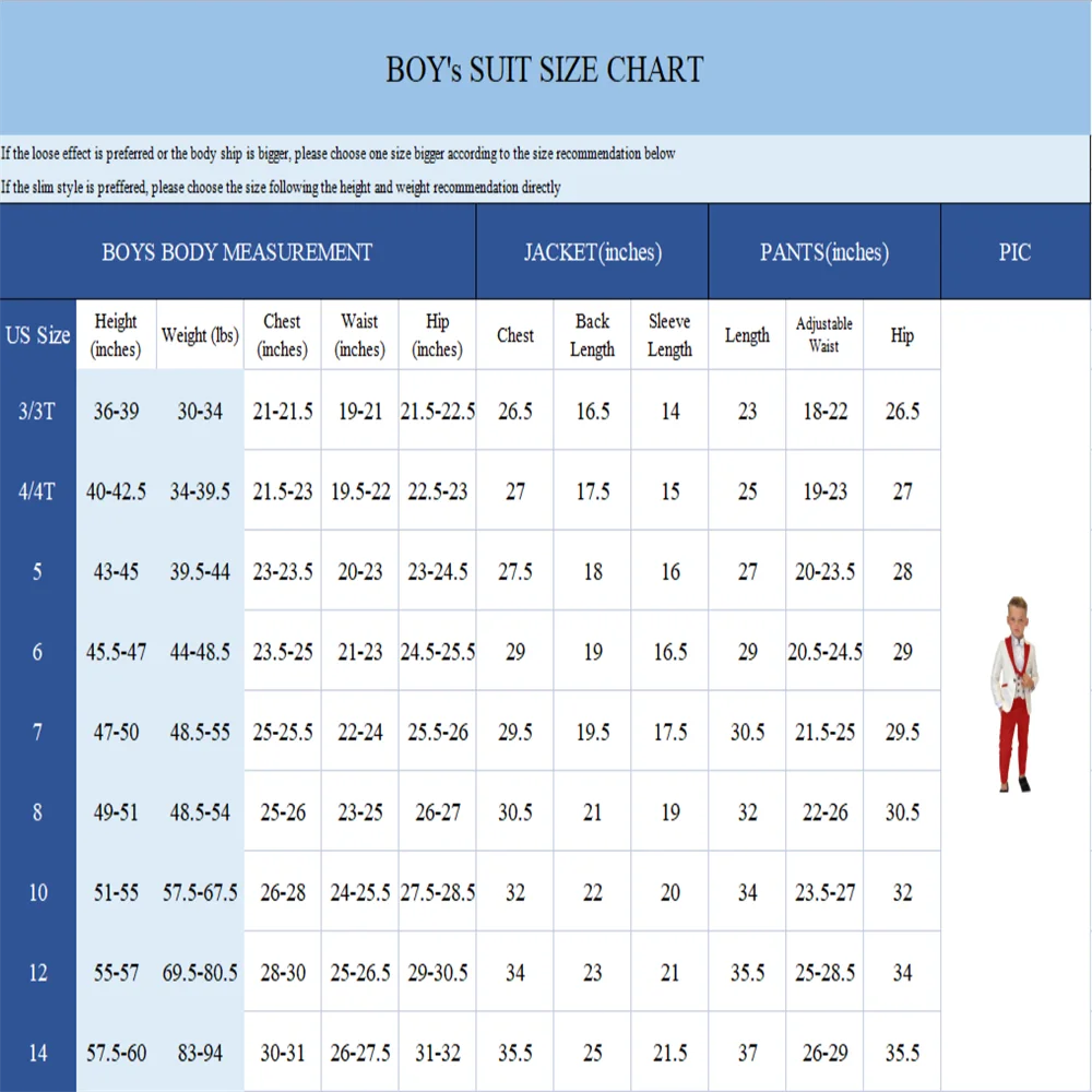 Jacquard Suit for Kids 3-14 Yrs, Wedding Suit for Boys, Pasilsey 4-Pieces Suit Set Children Communion Tuxedo Formal Suits