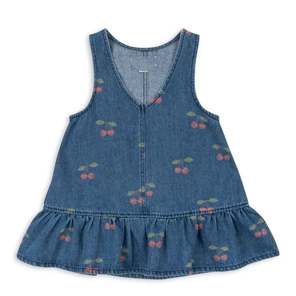 Spot 24 autumn/winter children's denim jacket pants set girls' denim overalls white shirt