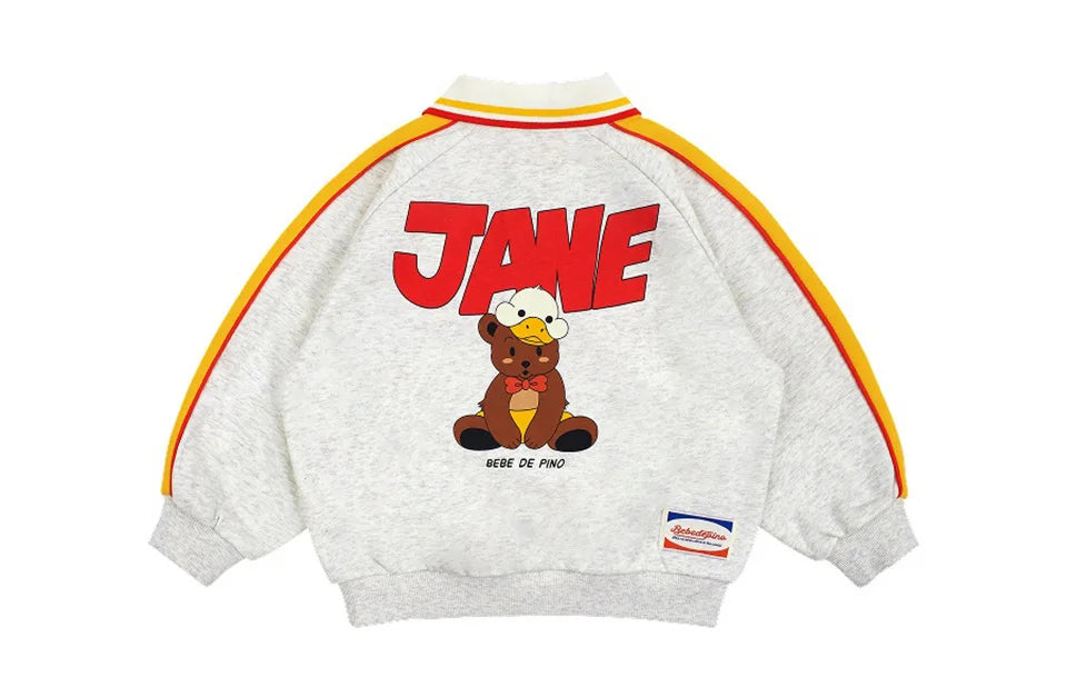 Autumn Kids Clothes Baby Girls hooded Jackets Cotton Sweatshirts Pants Sets Baby Boys Cartoon Coats Pullover Top Trousers Suits