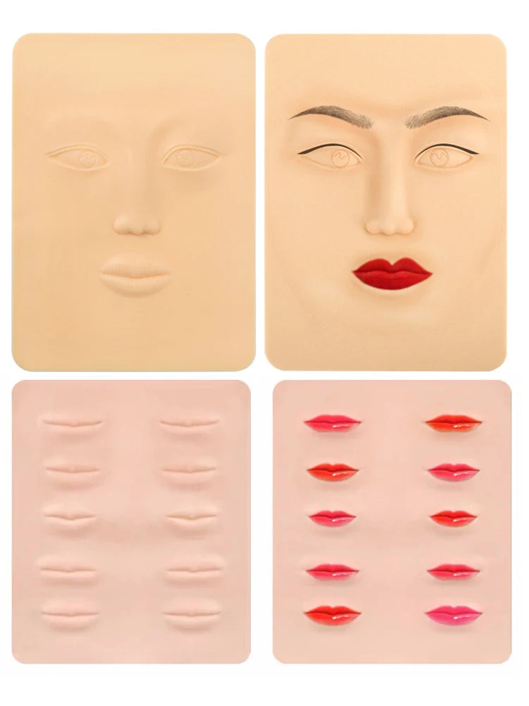 Practice Skin Permanent Makeup 1pc Tattoo Practice Fake Skin for Beginner Artists Microblading  Maquillage Permanent Accessoire