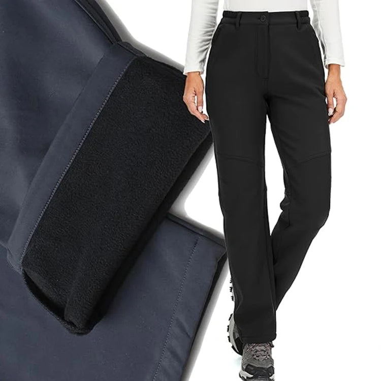 Women Winter Pants Are Warm, Waterproof, Windproof, Camping, Outdoor Travel, Mountain Climbing, Cycling, Sports Pants