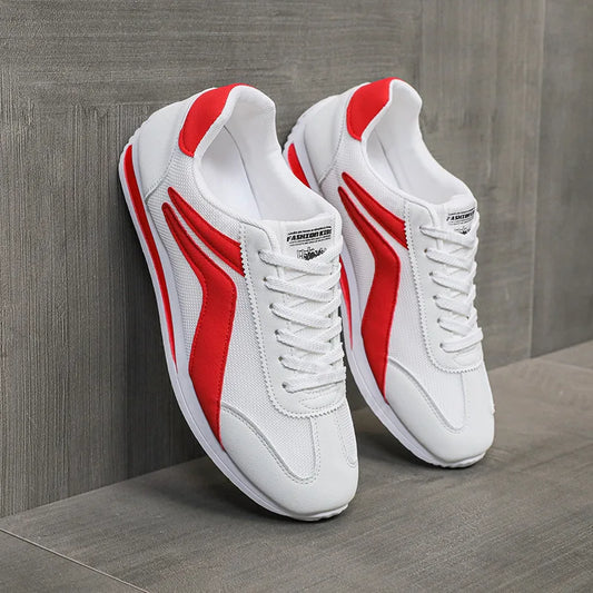 Men's Casual Shoes Sneakers 2025 Summer Male Breathable Mesh Anti-slip Outdoor Sports Leisure Shoes Soft Sole Running Shoe