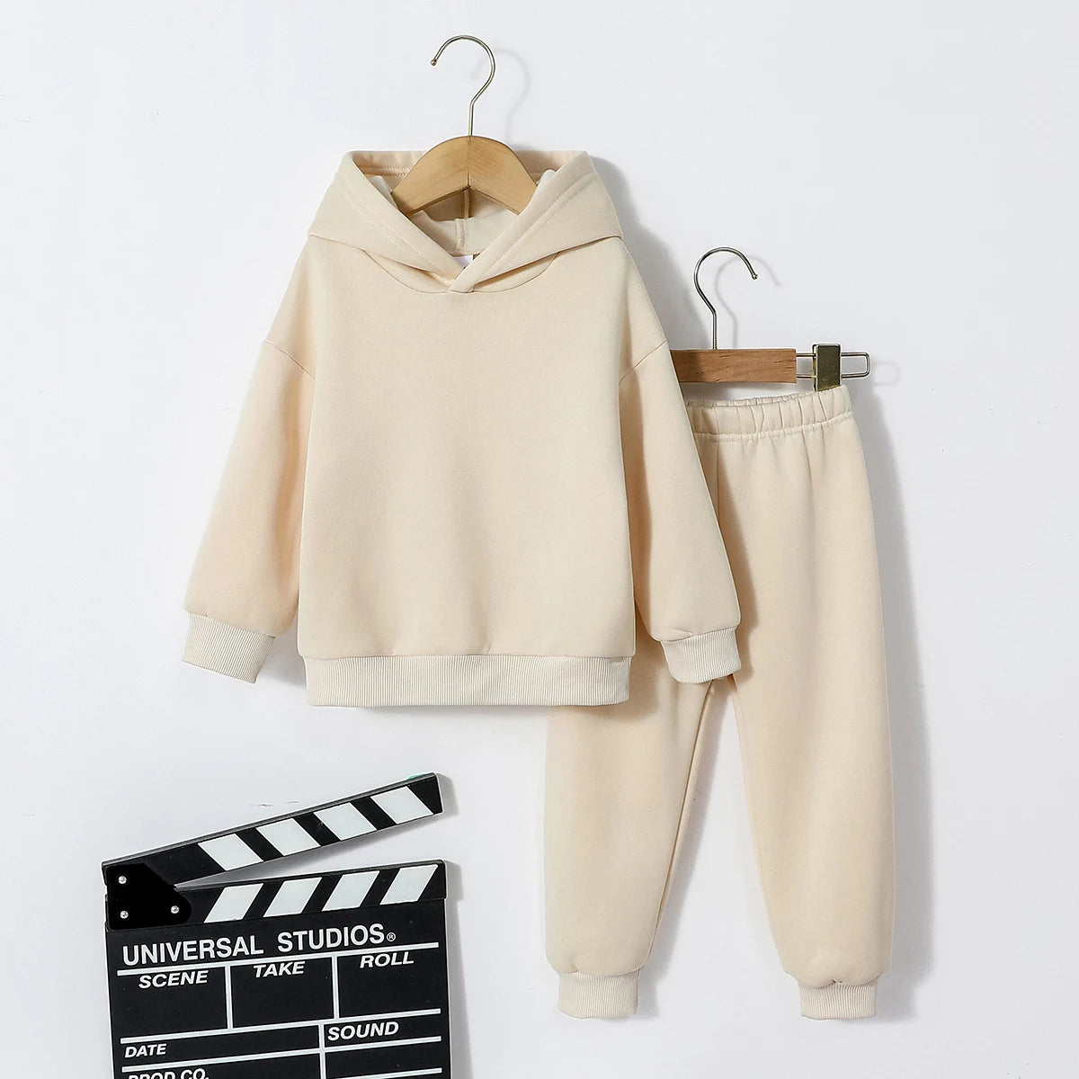 Kids Fashion 2pcs Pullover Hoodie+Pants Suits 1-8Y Years Boys Girls Casual Long Sleeve Sportswear Tracksuits Children Clothes