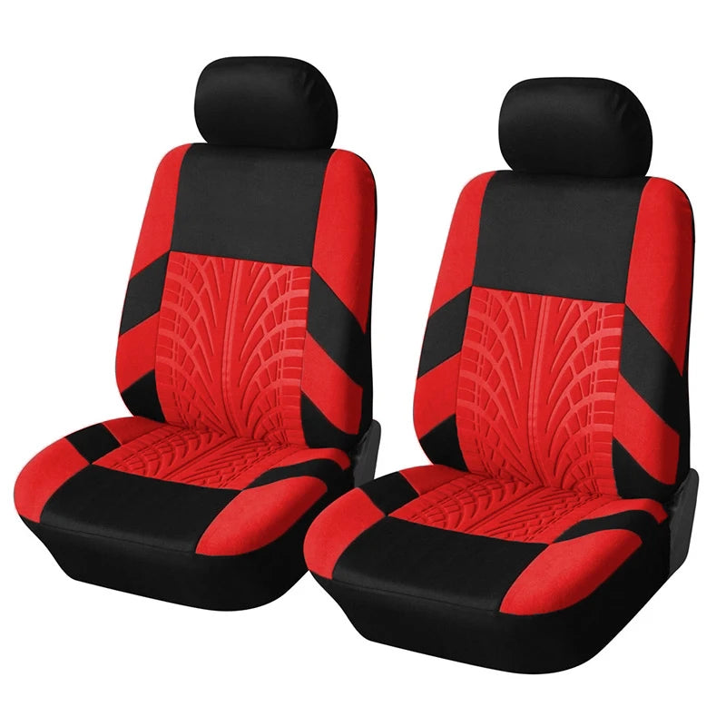 2/5PCS Car Seat Covers Set Universal Fit Most Car Covers with Tire Detail  Suitable for Independent Seat Covers Protecting seats