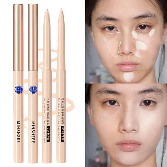Matte Concealer Pen Full Coverage Face Acne Marks Foundation Cream Lasting Waterproof Moisturizing Eyebrow Lip Contouring Makeup