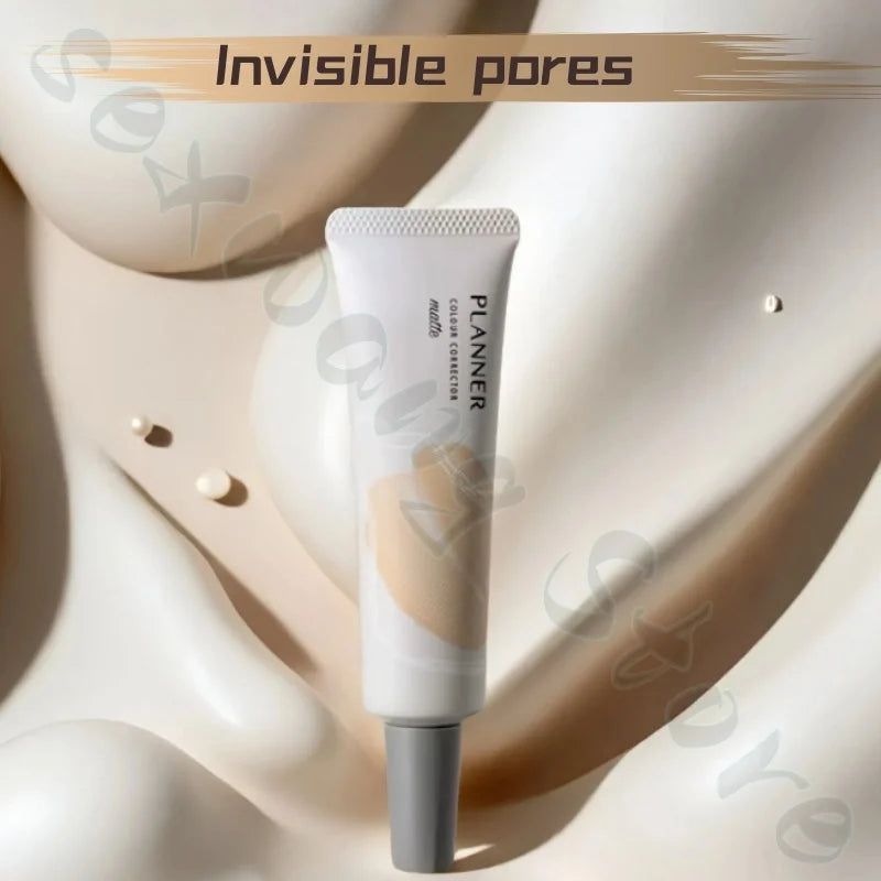 PLANNER makeup pre-breast long-lasting makeup feel is not easy to remove makeup and reduce oil-bearing and invisible pores