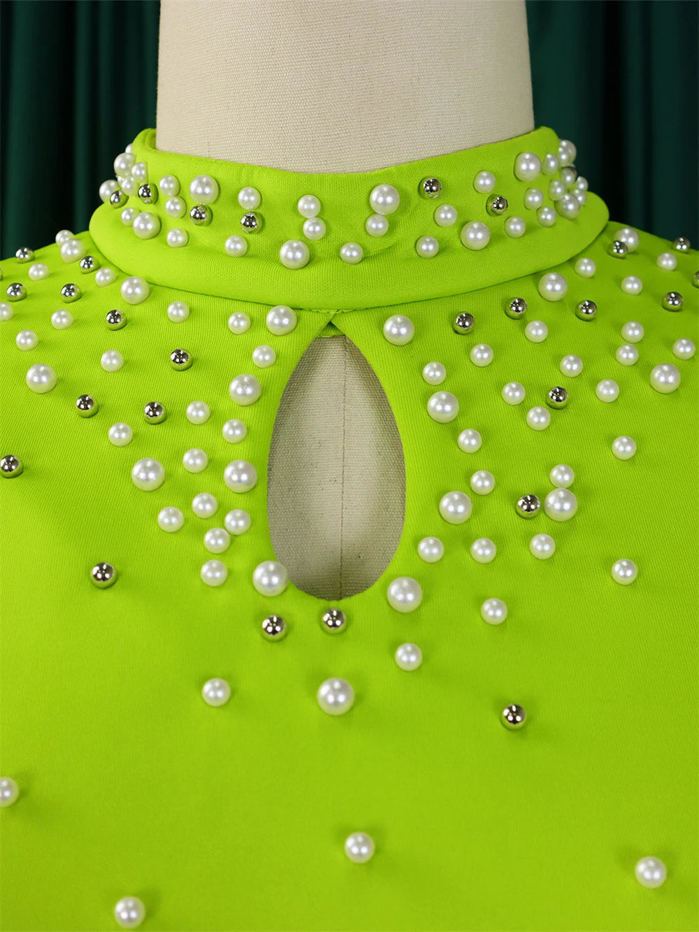 Elegant Women Party Evening Dresses Ruffle Sleeve Bodycon Midi Robe Office Ladies Overalls African Dashiki Ankara Clothing 2025