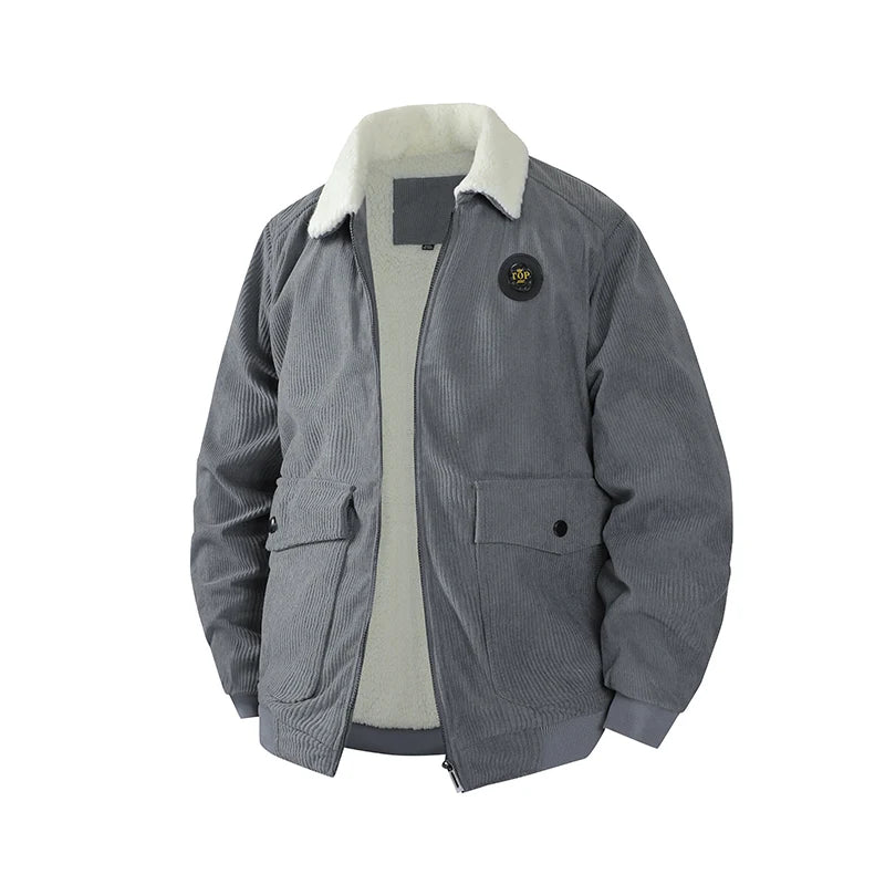 Winter Coat for Men Warm Lightweight Jackets Man Casual Fleeced Luxury Padding Clothing Fashion 2025 Deals Novelty In  Y2k style