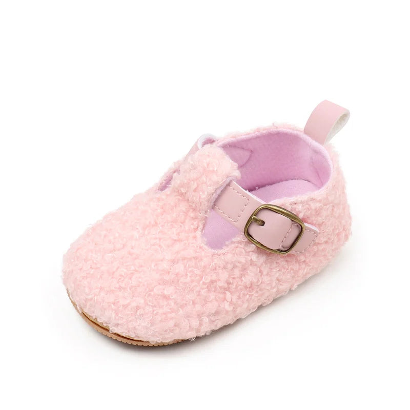 Winter Baby Girl and Boy Warm Non-slip Walking Shoes for Infants Cute Toddler Prewalkers High Quality Comfortable Shoes BMB4005