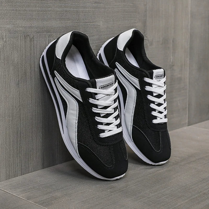 Men's Casual Shoes Sneakers 2025 Summer Male Breathable Mesh Anti-slip Outdoor Sports Leisure Shoes Soft Sole Running Shoe