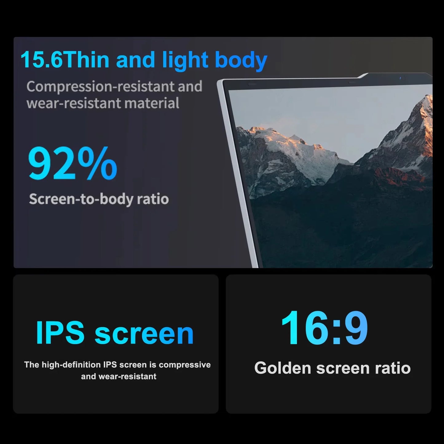 Xiaman 15.6" Potrable Laptop Computer Intel Core i7 6500U Windows 11 Pro Gaming Laptop 16GB DDR4 512GB 1TB SSD Notebook PC Gamer