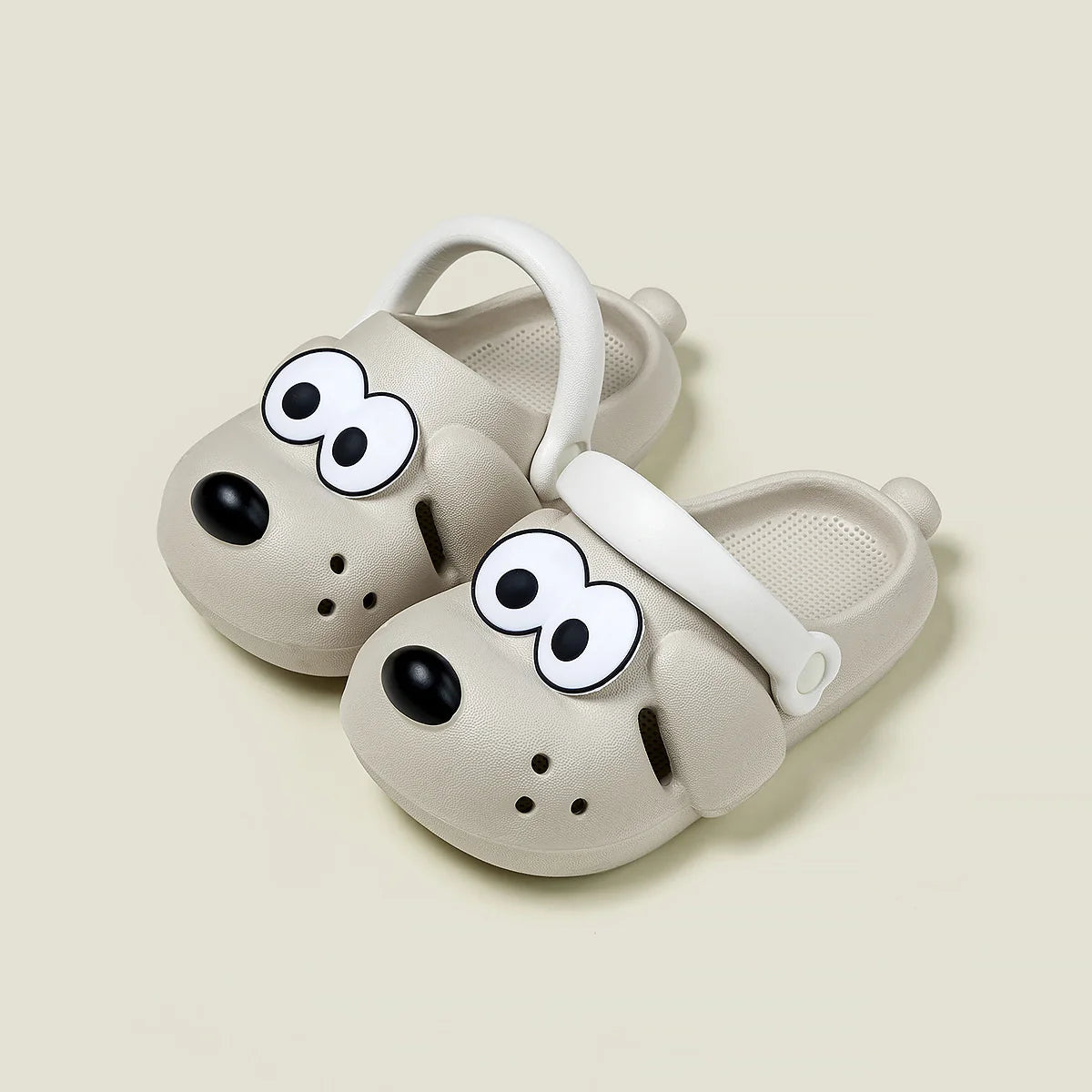 Kids Slipper Children's Hole Shoes New Cartoon Dog Animal Slipper EVA Baby Slippers Home Soft Anti-slip Girls' Slippers