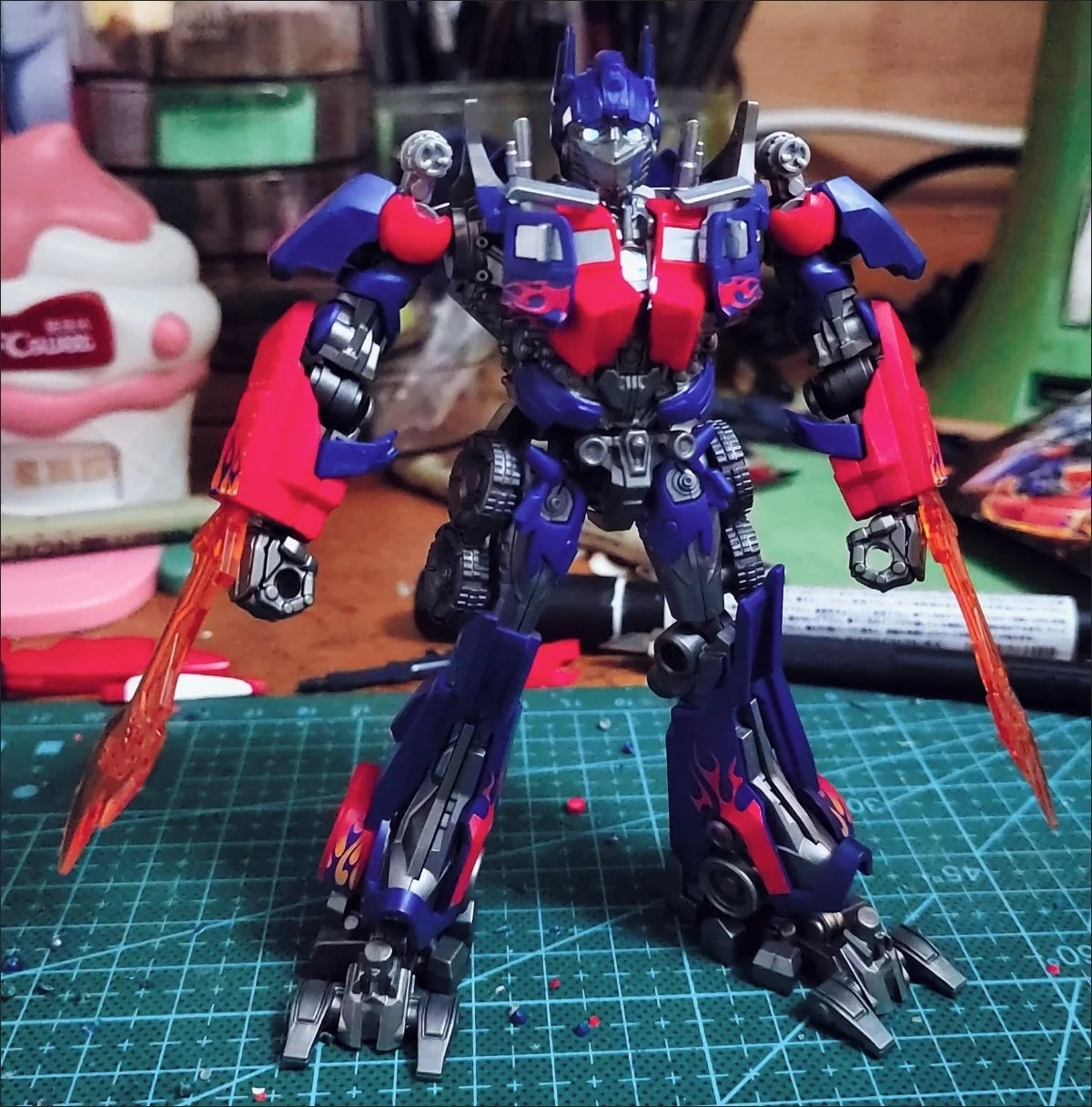 Blokees Transformers 2007 Optimus Prime Megatron Assembles Movable Model Classic Toys Christmas Gifts Model Toy