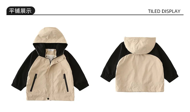 Autumn 2024 New Famliy Outdoor Clothes Fashion Korean Style Dad Mom and Daughter Son Matching Tops Zip Jacket Cargo Pants Outfit