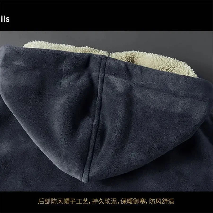 Winter Lambwool Tracksuit Piece Sets Warm Thicken Fleece Joggers Pants Outfits Casual Womens Plush Hooded Sweatshirts Conjuntos