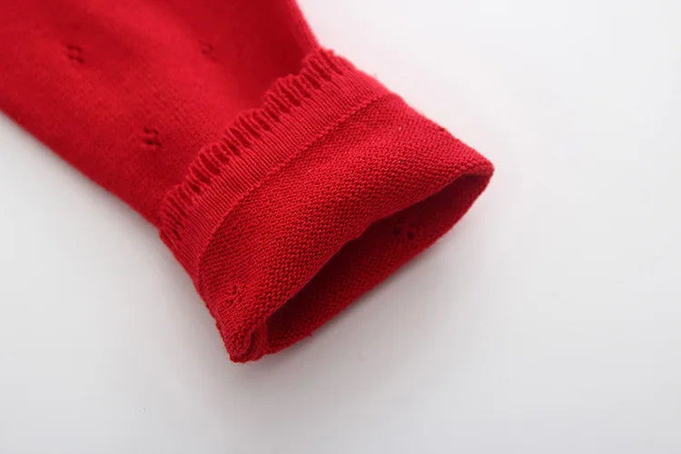 0 to 8 Years White Girls Cardigans Sweater Jacket Kids Girls Coat Outcoat Shawl Girls Clothing